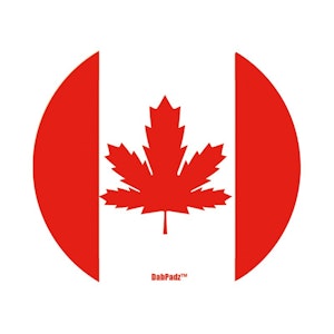 DabPadz - 5" Cannada Round Dab Mat