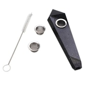 Karma Crystal Pipe - Blue Sandstone
