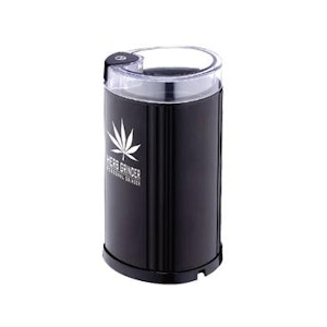 Herb Grinder - Party Size Electric Herb Grinder - Black