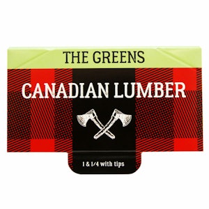 Humble and Fume - The Greens 1 1/4 Rolling Papers