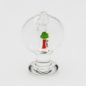 Street Glass Medium Oval Doobie Bubbler