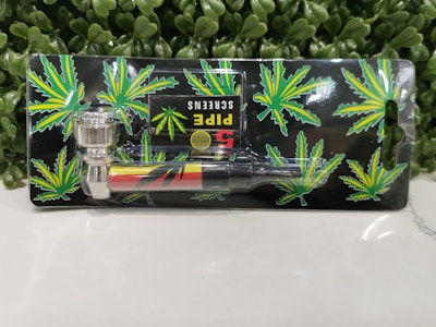 Golden Gate Inc - Metal Pipe With Screen and Lid-GG Assorted Pipes