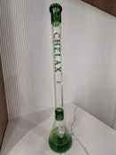 Chelax XL Beaker Bong OR 9mm striped bong