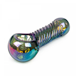 Red Eye Tek - GREEN METALLIC 4.5" TERMINATOR TWISTER HAND PIPE
