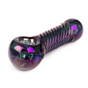 Red Eye Tek - BLUE METALLIC 4.5" TERMINATOR TWISTER HAND PIPE