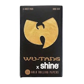 Wu-Tang Collab 24K Gold King Size Papers (3 Sheets) by Shine Papers
