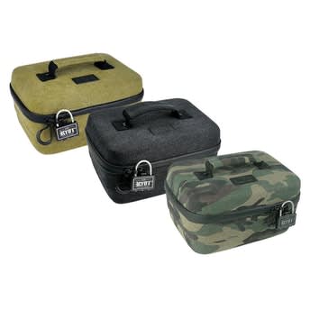 RYOT Large 4.0L - Safe Case Carbon Series with Lock - Olive