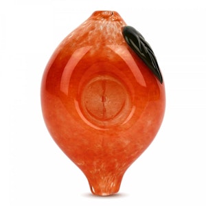Red Eye Glass - Red Eye 3.5" Orange Peach Hand Pipe