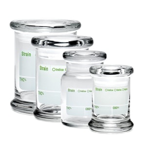 H&F Accessories - Modern Write & Erase Pop Top Jar by 420 Science - Extra Small