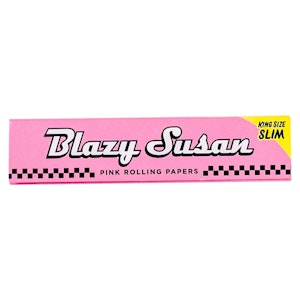 BLAZY SUSAN - King Size Slim Pink Papers - 50 Papers Per Pack