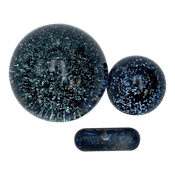 Glass Terp Slurper Beads Dichroic Glass - Set of 3