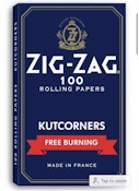 Zig Zag Free burning Blue Papers Kutcorners 