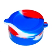SILICONE PUCK WITH COMPARTMENTS - Various Colors