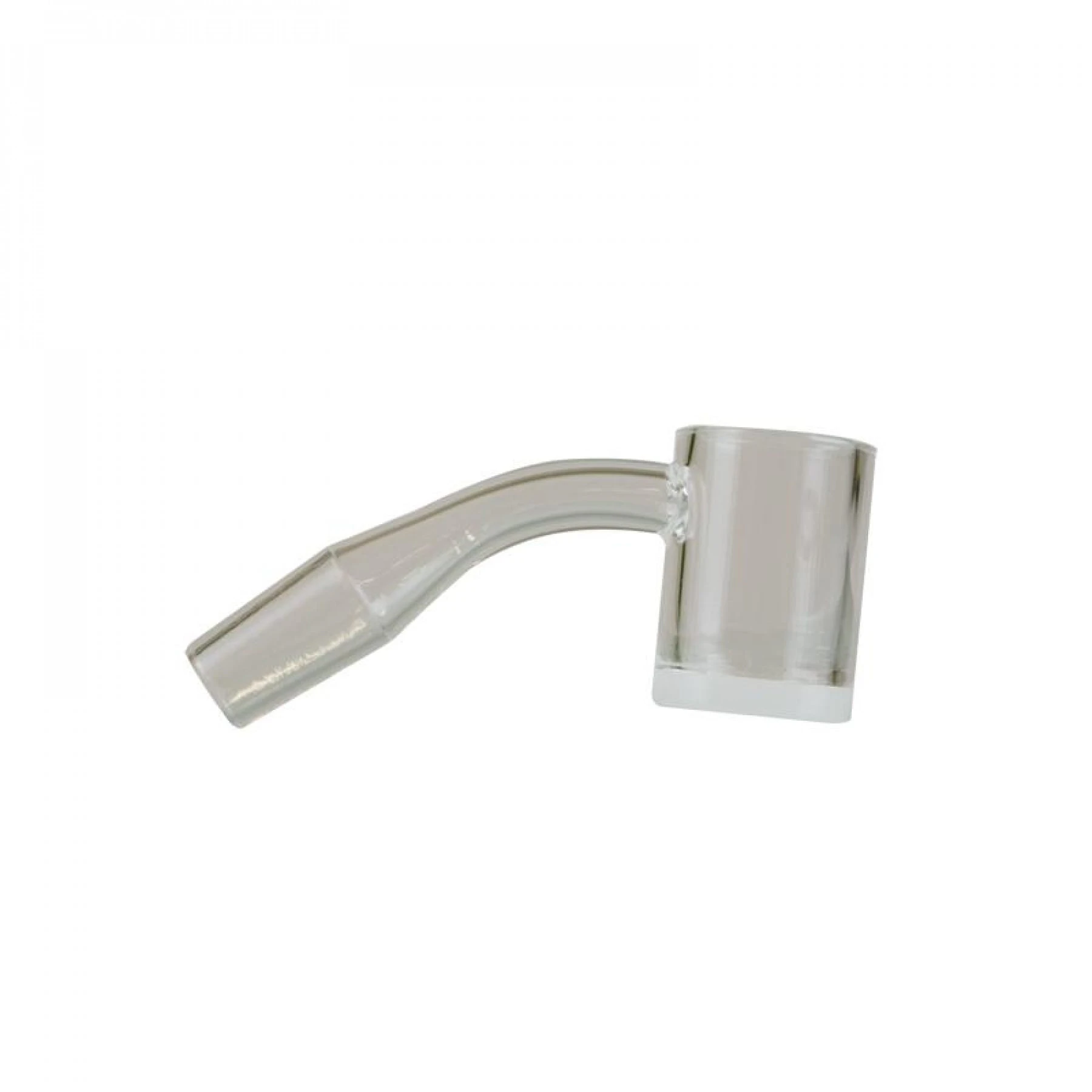 WEST COAST GIFTS - Gear Premium quartz 10mm Male 45 degree banger w/flat top & opaque bottom Main Image