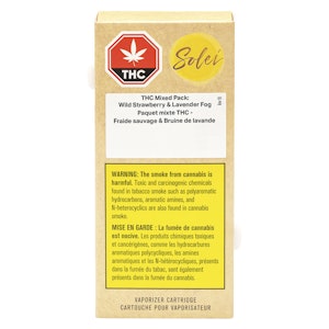 SOLEI - THC Mixed Pack: Wild Strawberry & Lavender Fog