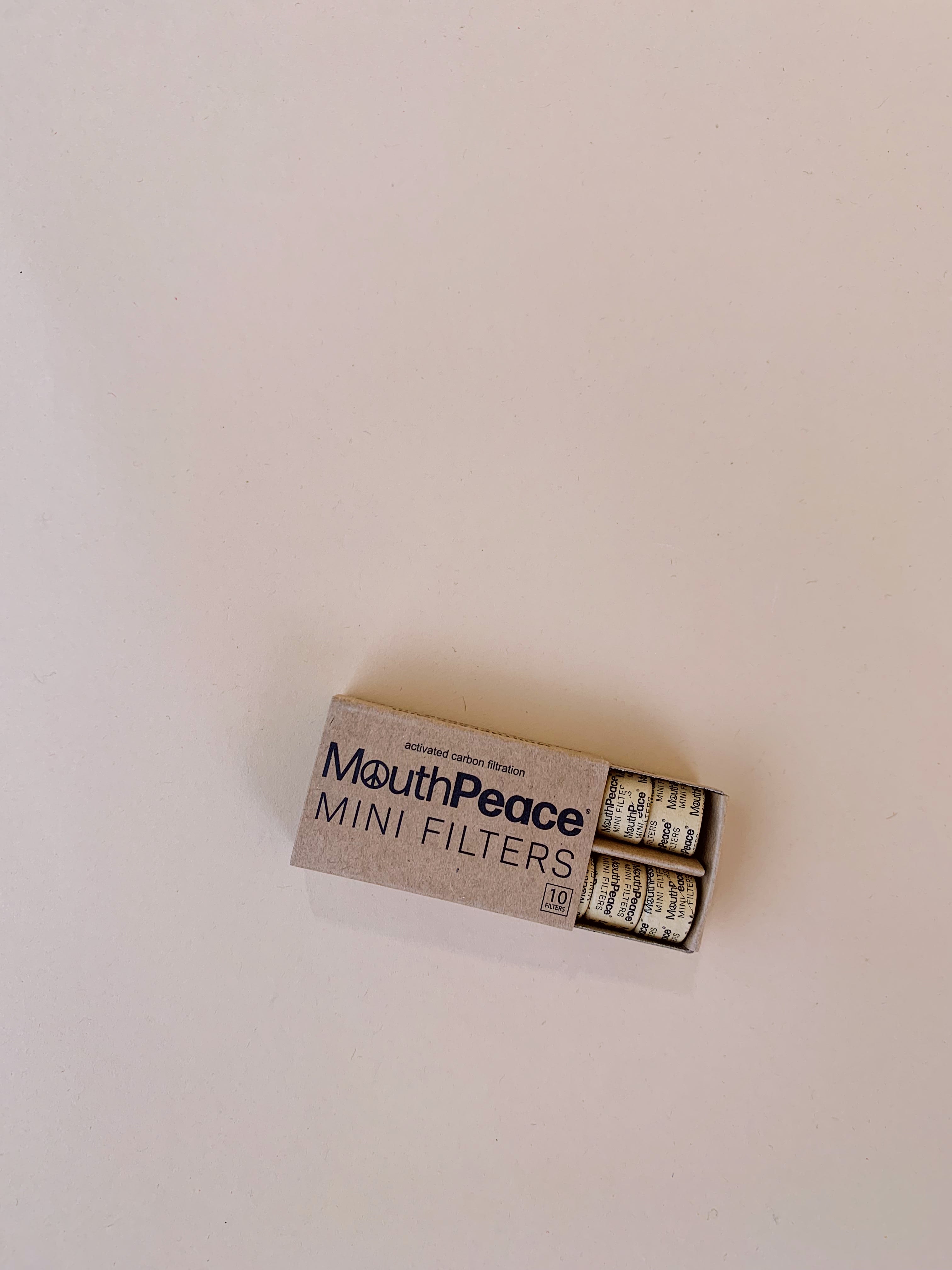 Mouthpeace MINI Carbon Filter Refill 10 pack / Mooselabs - Mouthpeace Mini Carbon Filter Refill 10 pack