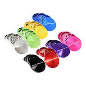 Cali Crusher - 2.5" BLUE CALI CRUSHER 4 PIECE GRINDER