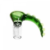 Red eye glass tentacle pull-out - 19mm Green&Slime