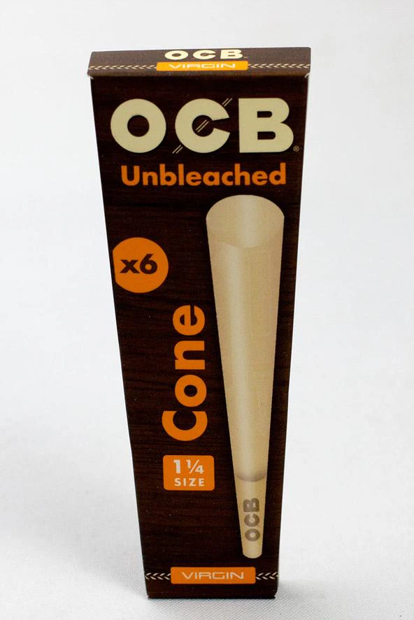 OCB - *OCB Unbleached Cones 1 1/4 (6-Pack) Main Image