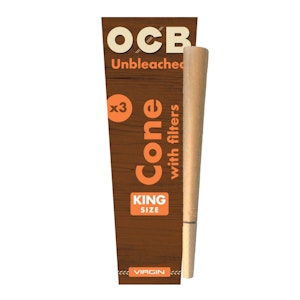 OCB - *OCB Unbleached Cones King Size