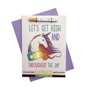 Pre-Roll Greeting Card by KushKards - Slay the Day