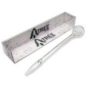 Tree Glass 9" Gandalf Glass Pipe - Clear