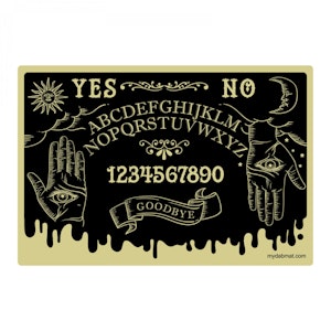 WCG Accessories - MY DAB MAT Ouija Board Glow in The Dark 11" x 8.5"