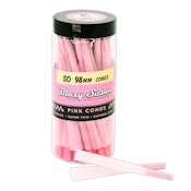 King Size Pink Cones 98mm - 50 Cones Per Pack