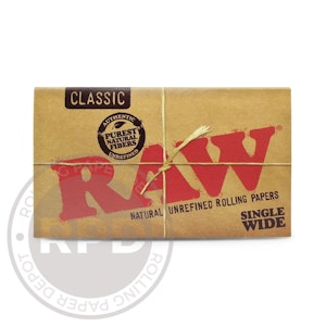 RAW - Raw Classic Rolling Papers Single Wide