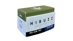 Hibuzz Slim Size Ultra Thin Rolling Paper with Tip