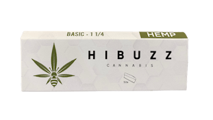 Hibuzz Hemp Rolling Paper - 1/4 Basic