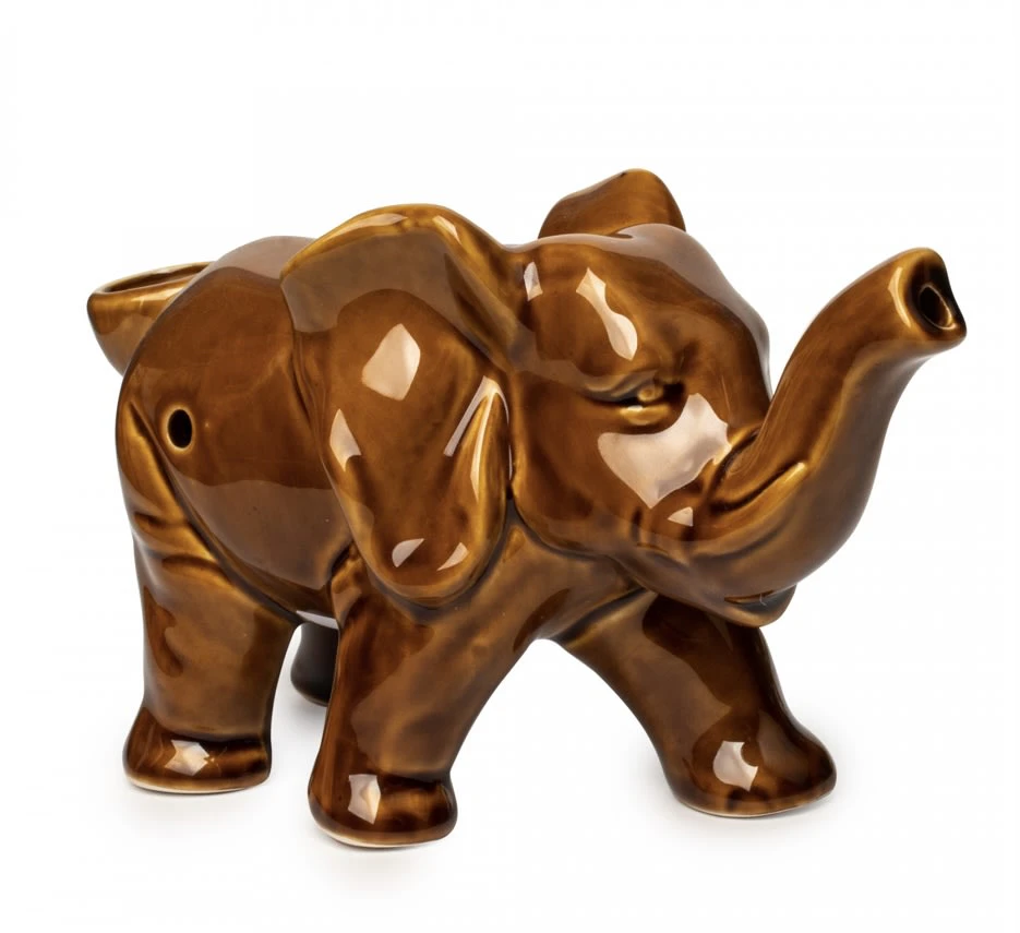 WEST COAST GIFTS - Elephant Ceramic Pipe - Black Main Image