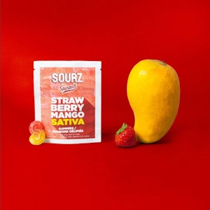 PEACE NATURALS PROJECT INC. - SOURZ by Spinach | Strawberry Mango Sativa Soft Chews