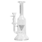 Stemline Perc Red Eye Tek 9" Tall Imperial Bubbler