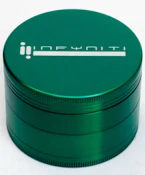 2.5" Metal 4 Part Grinder - Infyniti - Green