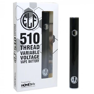 Accessory Distributor - HoneyStick ELF 3 Preset Voltage 510 Battery - Black
