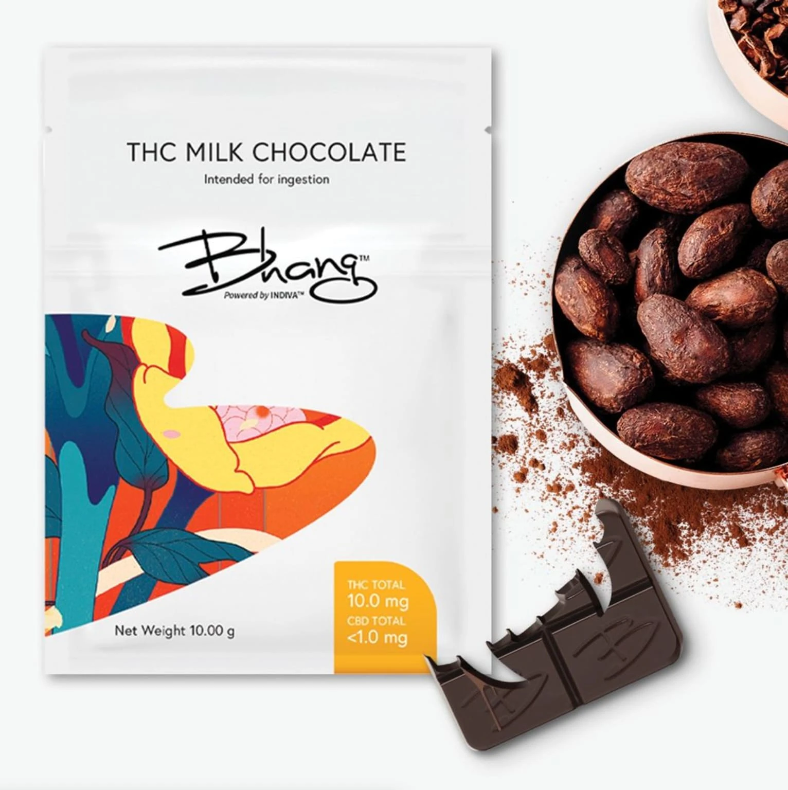 INDIVA INC. - Bhang | THC Milk Chocolate Bar Main Image