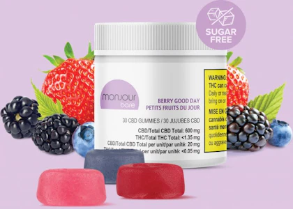 Monjour Bare - Monjour Bare CBD Gummies 30 Pack - Berry Good Day
