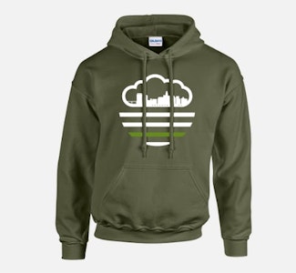 Motif - Military Green Hoodie - M