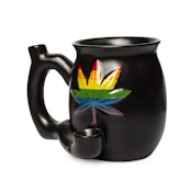 Rainbow Leaf Mug Pipe