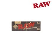 Raw Black 1 1/4 Papers