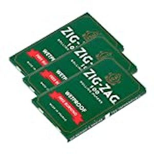 Zig Zag - Zig Zag Green - Wetproof Free Burning Rolling Papers