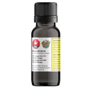 Glacial Gold - Max Strength CBD 200 Drops - CBD 200mg/ml x 30ml