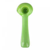 Red Eye 4.5" Spoon Pipe Green