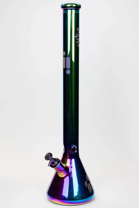 ONE WHOLESALE - 24" Infyniti Tree of Life 7mm Metallic glass dark Green Sunshine water bong Main Image