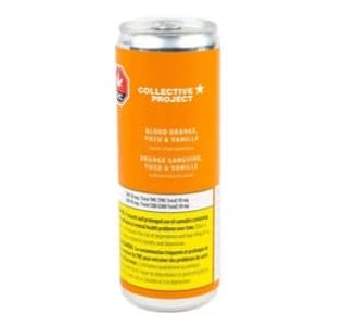 Collective Project - Blood Orange, Yuzu & Vanilla - THC:CBD 10mg:10mg x 355ml