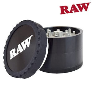 HBI - RAW LIFE 4pc Grinder V3 - Large, Black