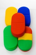 Multi-Compartment Silicone Concentrate Container