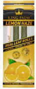 King Palm Mini Pre-Roll Pouch - Lemon Haze- 2 Per Pack