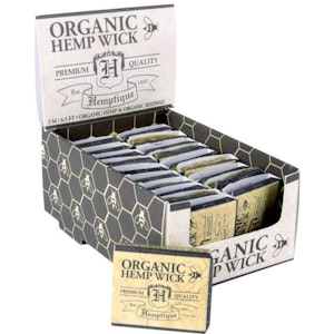 humble + FUME - Hemptique - Beeswaxed Hemp Cord (Hemp Wick) by